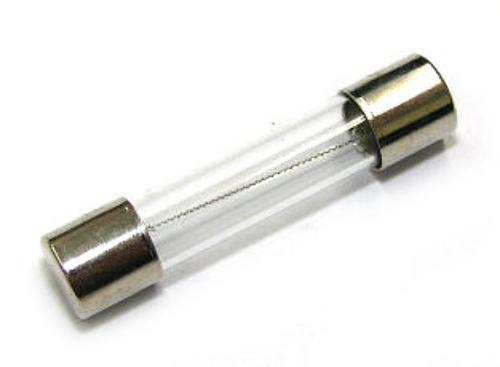 Glass Tube Slow Blow Fuse 6x30mm 1A